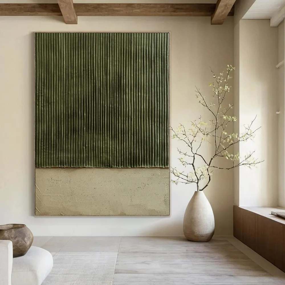 Nature_Green_Acrylic_Format_Dark_Canvas_Artwork_IE38A wall art